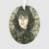 Vintage Dame Ornament (voorkant)