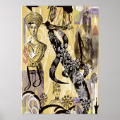 Vintage Dames Poster (Voorkant)