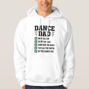 Vintage Dance Papa Checklist Shirt Ontwerp_1