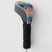 Vintage Dandelion Abstract Pattern (1) Golfheadcover (Schuin)