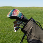 Vintage Dandelion Abstract Pattern (1) Golfheadcover (Insitu)