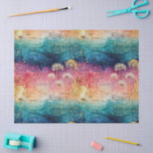 Vintage Dandelion Abstract Pattern (1) Tissuepapier (Craft)