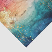 Vintage Dandelion Abstract Pattern (1) Tissuepapier (Detail)