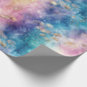 Vintage Dandelion Abstract Pattern (2) Cadeaupapier (Hoek)