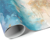 Vintage Dandelion Abstract Pattern (2) Cadeaupapier (Rol Hoek)