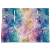 Vintage Dandelion Abstract Pattern (2) Groot Cadeauzakje (Voorkant)