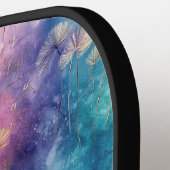 Vintage Dandelion Abstract Pattern (2) Pickleball Paddle (Links Detail)