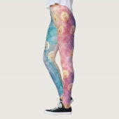 Vintage Dandelion Abstract Pattern (3) Leggings (Links)