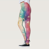 Vintage Dandelion Abstract Pattern (4) Leggings (Links)