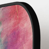 Vintage Dandelion Abstract Pattern (4) Pickleball Paddle (Links Detail)