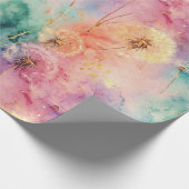 Vintage Dandelion Abstract Pattern (5) Cadeaupapier (Hoek)