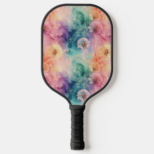 Vintage Dandelion Abstract Pattern (5) Pickleball Paddle (Voorkant)