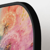 Vintage Dandelion Abstract Pattern (5) Pickleball Paddle (Links Detail)