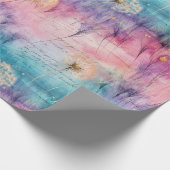 Vintage Dandelion Abstract Pattern (6) Cadeaupapier (Hoek)