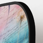 Vintage Dandelion Abstract Pattern (6) Pickleball Paddle (Links Detail)