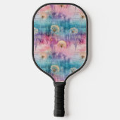 Vintage Dandelion Abstract Pattern (6) Pickleball Paddle (Achterkant)