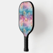 Vintage Dandelion Abstract Pattern (6) Pickleball Paddle (Links)