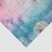 Vintage Dandelion Abstract Pattern (6) Tissuepapier (Detail)