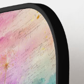 Vintage Dandelion Abstract Pattern (7) Pickleball Paddle (Links Detail)