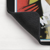 Vintage Dante, het Magische Poster van Europa Muismat (Hoek)