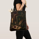 Vintage Dark Academia Tote Bag (Dichtbij)