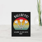 Vintage Darts Zonsondergang    (Voorkant)