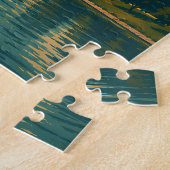 Vintage Dayton Ohio Silhouet Legpuzzel (Zijkant)