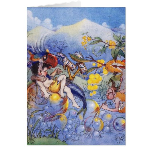 Vintage - de Billibonga-vogel, (Voorkant)