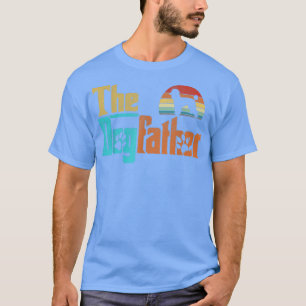 Vintage De Dogfather Poodle Dog Eigenaar T-Shirt