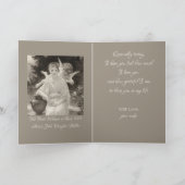 Vintage De eerste liefdesgriep Kaart (Binnen)