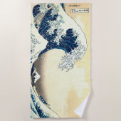 Vintage De Grote Golf van Kanagawa Strandlaken (Voorkant)