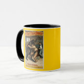 Vintage De Grote Train Overval Mok (Voorkant links)