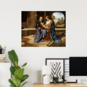 vintage de Heilige Familie, Jezus Christus, Jozef, Poster (Thuiskantoor)