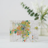 vintage de kaartbriefkaart van Winnipeg Briefkaart (Staand voorkant)