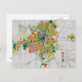 vintage de kaartbriefkaart van Winnipeg Briefkaart (Voorkant / Achterkant)