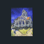Vintage De kerk in Auvers-sur-Oise door Van Gogh Canvas Afdruk<br><div class="desc">Een prachtige reproductie van "De kerk in Auvers-sur-Oise,  Uitzicht van de Chevet" die in 1890 werd gemaakt door de bekende Nederlandse schilder van de Post-Impressionist,  Van Gogh. Het schilderij werd gecreëerd in hetzelfde jaar dat Van Gogh stierf.</div>