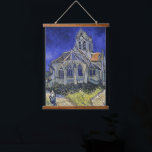 Vintage De kerk in Auvers-sur-Oise door Van Gogh Hangend Wandkleed<br><div class="desc">Een prachtige reproductie van "De kerk in Auvers-sur-Oise,  Uitzicht van de Chevet" die in 1890 werd gemaakt door de bekende Nederlandse schilder van de Post-Impressionist,  Van Gogh. Het schilderij werd gecreëerd in hetzelfde jaar dat Van Gogh stierf.</div>