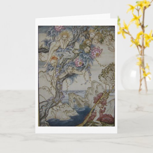 Vintage - de Storm, Kaart (Gele Bloem)