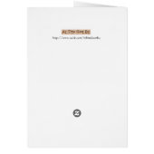 Vintage - De Tea Party van de Mad Hatter, (Achterkant)