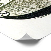 Vintage De Toulouse Lautrec, Frans blikje Poster (Hoek)