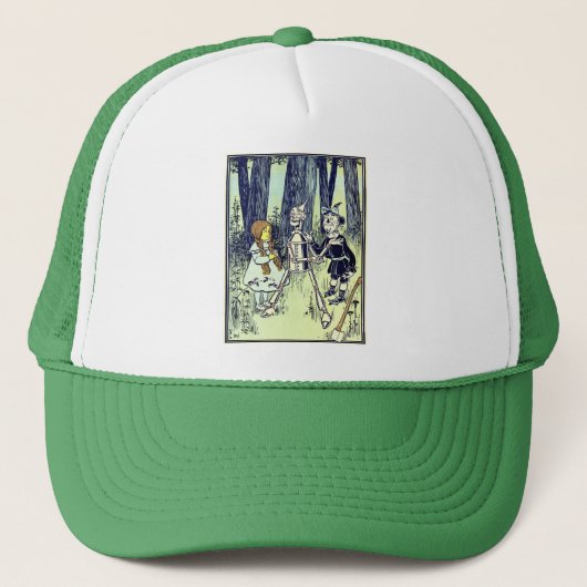 Vintage De Tovenaar van Oz, Dorothy ontmoet de Bli Trucker Pet (Voorkant)