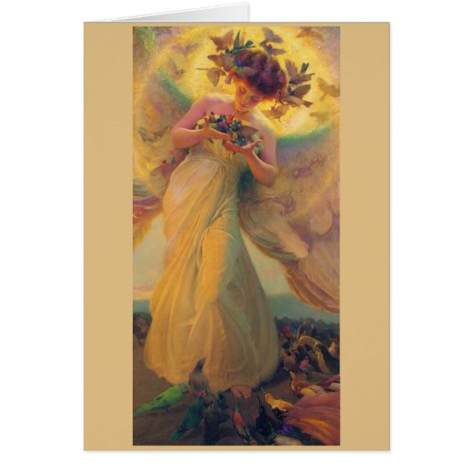 Vintage - De Vogelengel, (Voorkant)