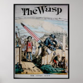 Vintage De Wasp Poster (Voorkant)