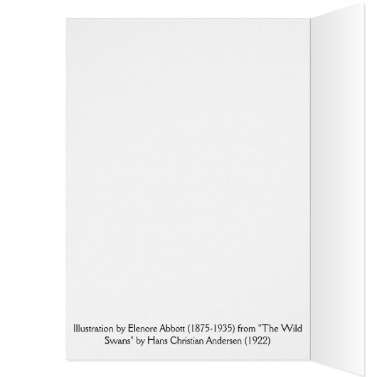 Vintage - de wilde zwanen, (Binnen (Links))