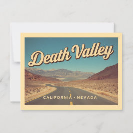 Vintage Death Valley Travel Briefkaart