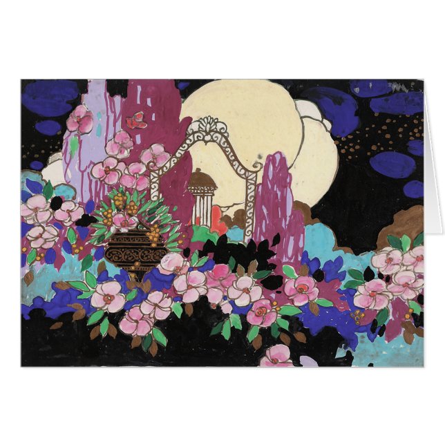 Vintage Deco Garden Folly (Voorkant Horizontaal)