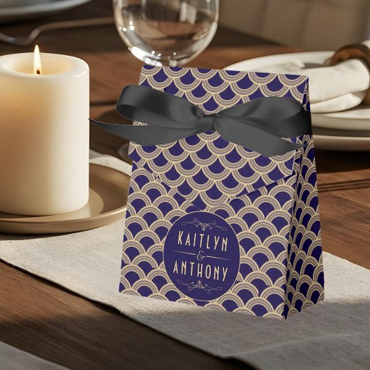 Vintage Deco Gatsby Wedding Collectie 1920 Bedankdoosjes