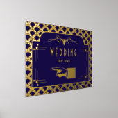 Vintage Deco Gatsby Wedding Collectie 1920 Folie Afdrukken (Laagn)