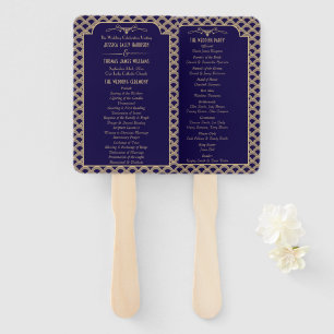 Vintage Deco Gatsby Wedding Collectie 1920 Handwaaier