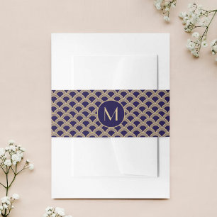 Vintage Deco Gatsby Wedding Collectie 1920 Uitnodigingen Wikkel